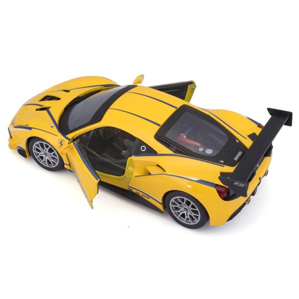 Bburago Ferrari Racing 488 Challenge 1/24 yellow