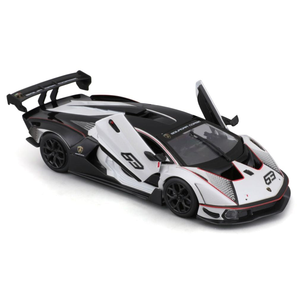 Bburago Race 1/24 Lamborghini Essenza SCV12 blanche