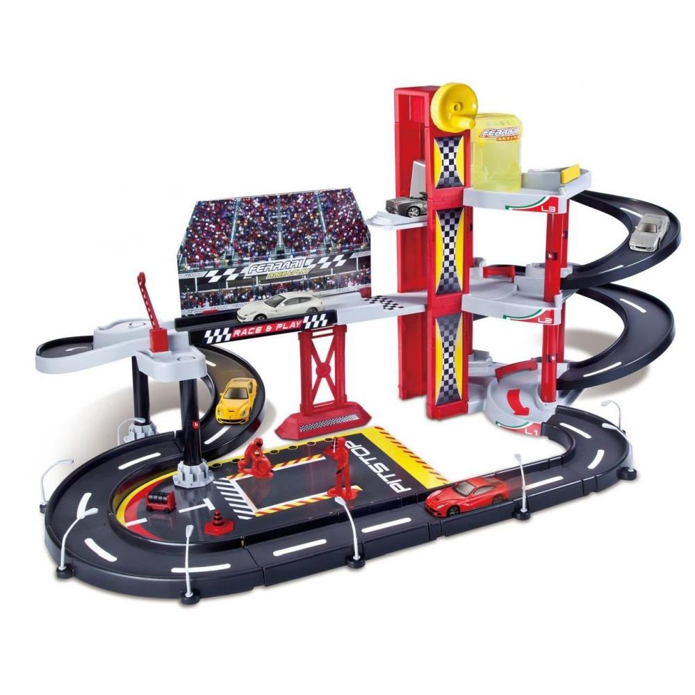 Bburago Parkgarage Ferrari Racing Garage, 1:43