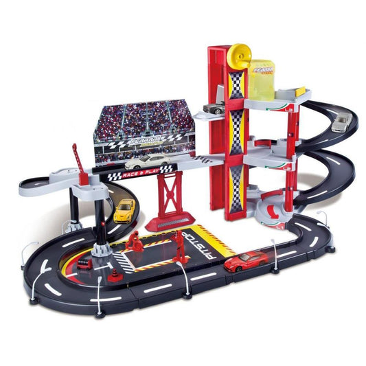 Bburago Parkgarage Ferrari Racing Garage, 1:43