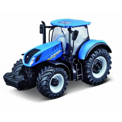 Bburago Tracteur agricole Fendt et New Holland, 12 cm, assorti