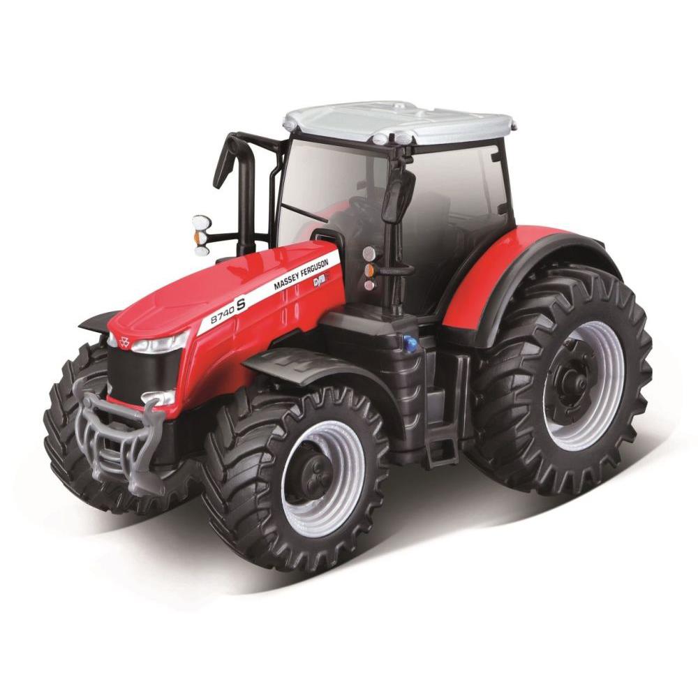Bburago Tracteur agricole Fendt et New Holland, 12 cm, assorti