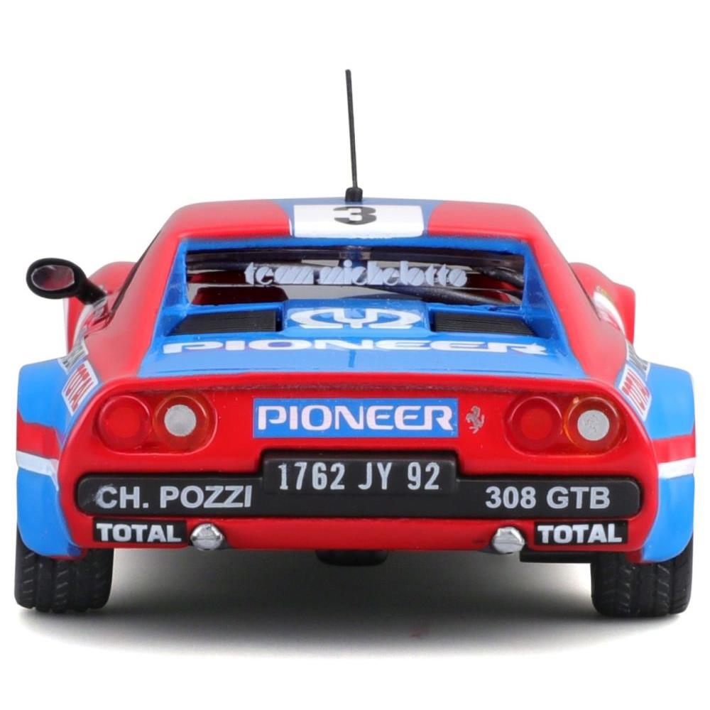 Bburago Ferrari 308 GTB 1982, rouge, 1:43