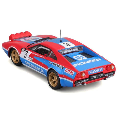 Bburago Ferrari 308 GTB 1982, rouge, 1:43