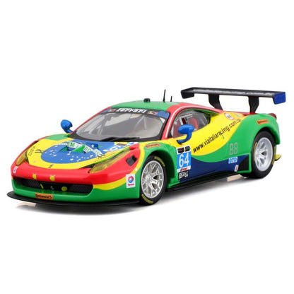 Bburago Ferrari 458 Italia GT3 2015, verte, 1:43