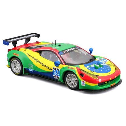 Bburago Ferrari 458 Italia GT3 2015, verte, 1:43