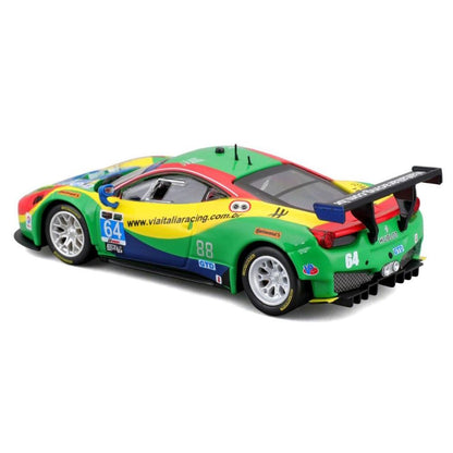Bburago Ferrari 458 Italia GT3 2015, verte, 1:43
