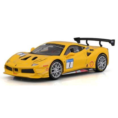 Bburago Ferrari 488 Challenge, jaune, 1:43