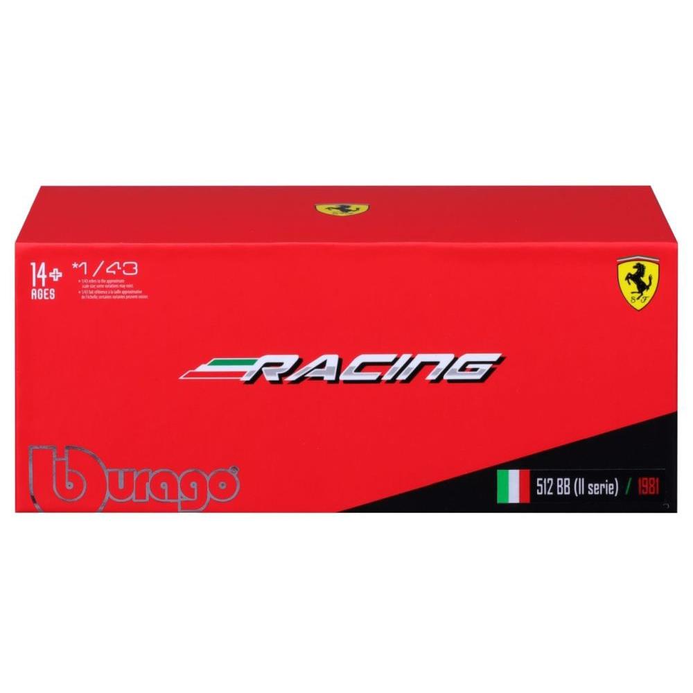 Bburago Ferrari 512 BB II série 1981 1/43 rouge