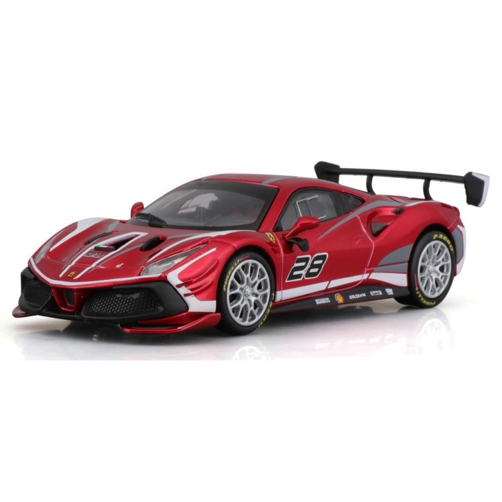 Bburago Ferrari 488 Challenge Evo 2020 1/43 rouge