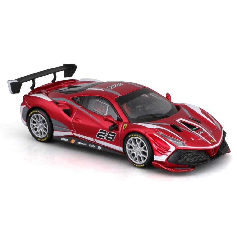 Bburago Ferrari 488 Challenge Evo 2020 1/43 rouge