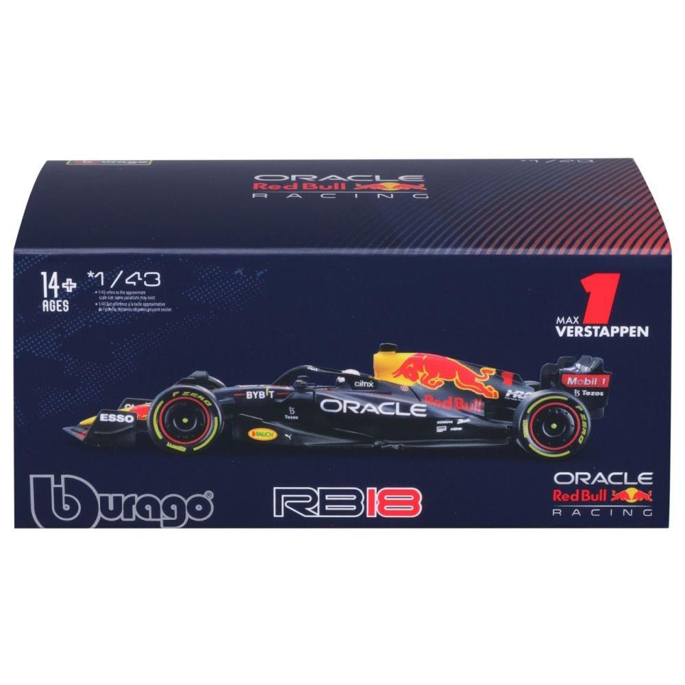 Bburago Red Bull Racing RB18 F1 Max Verstappen 2022, 1:43