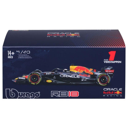 Bburago Red Bull Racing RB18 F1 Max Verstappen 2022, 1:43