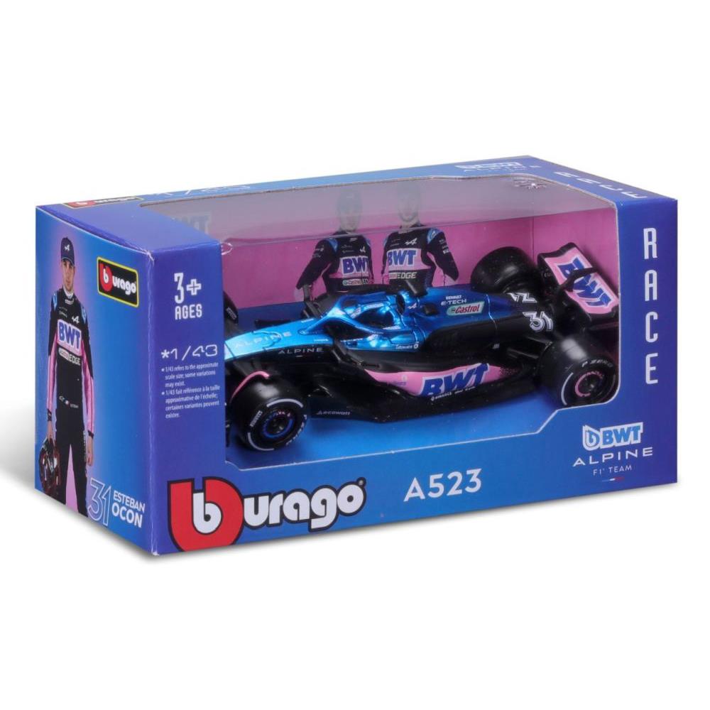 Bburago BWT Alpine F1 Team A523 Ocon 2023, 1:43