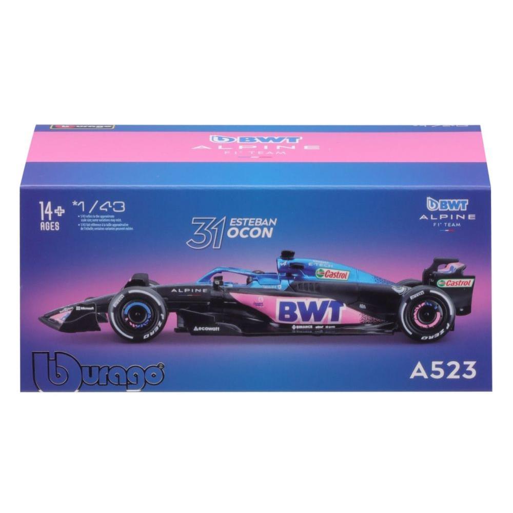 Bburago BWT Alpine F1 Team A523 Ocon 2023 2, 1:43