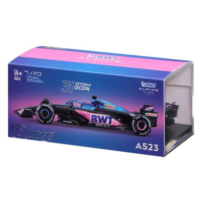 Bburago BWT Alpine F1 Team A523 Ocon 2023 2, 1:43