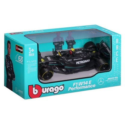 Bburago Mercedes-AMG F1 W14 E Perf., 1:43 Lewis Hamilton 2023