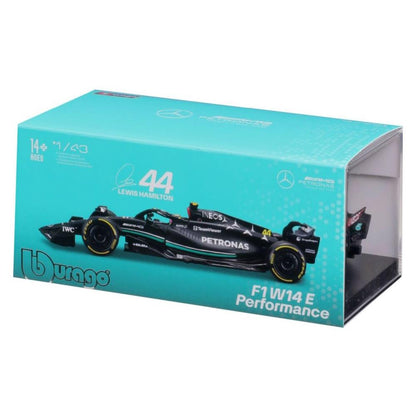 Bburago Mercedes-AMG F1 W14 E Perf.1/43 Hamilton 2023
