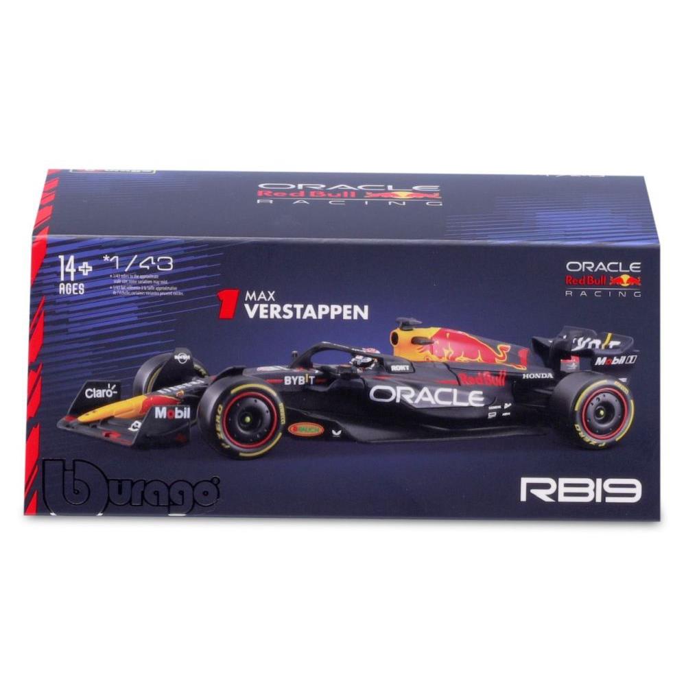Bburago Red Bull Racing F1 RB19 Max Verstappen 2023, 1:43