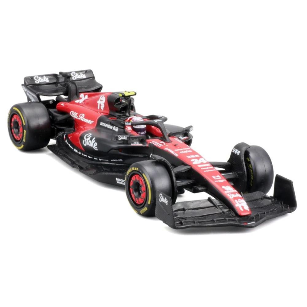 Bburago Alfa Romeo F1 Team Stake C43, 1:43 Zhou 2023
