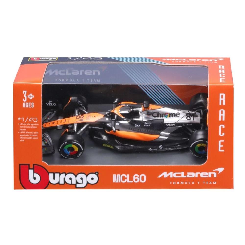 Bburago McLaren F1 Team MCL60 Oscar Piastri 2023, 1:43