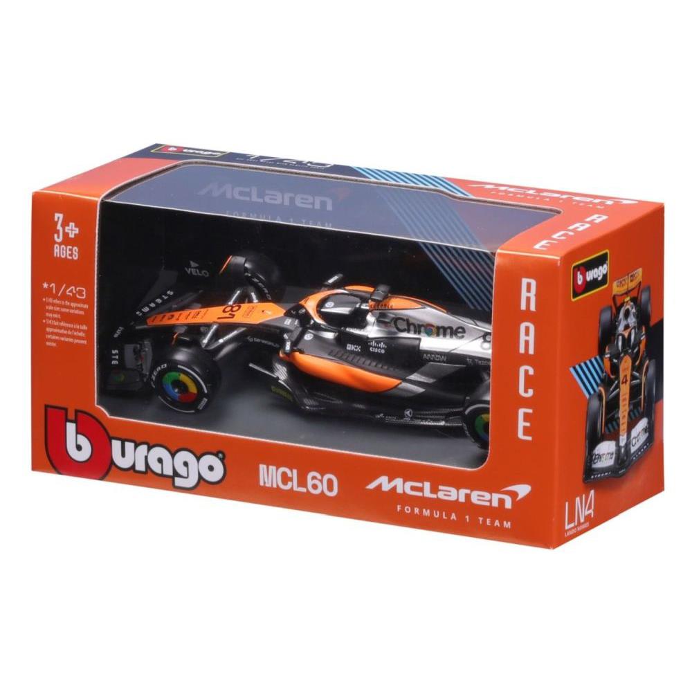 Bburago McLaren F1 Team MCL60 Oscar Piastri 2023, 1:43