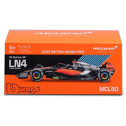 Bburago McLaren F1 Team MCL60 Lando Norris 2023, 1:43