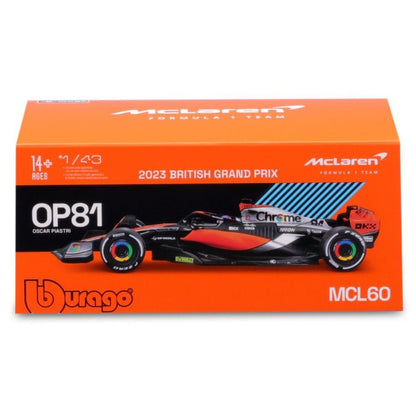Bburago McLaren F1 Team MCL60 1/43 Scale 2023