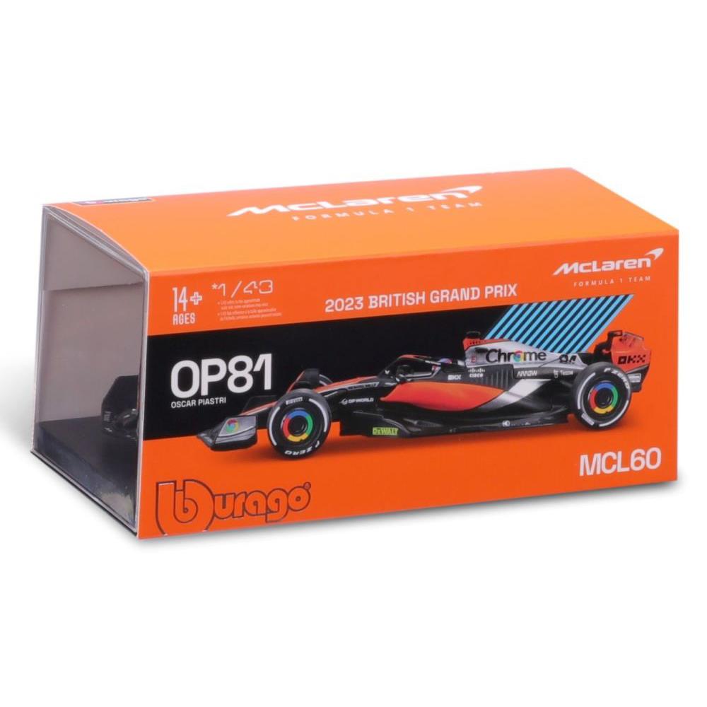 Bburago McLaren F1 Team MCL60 1/43 Scale 2023