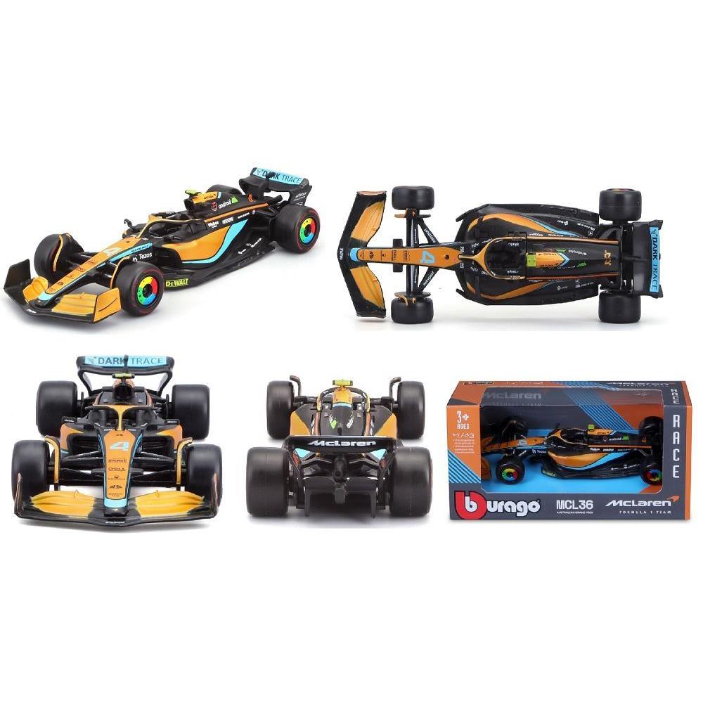 Bburago F1 ohne Helm, 1:43, assortiert