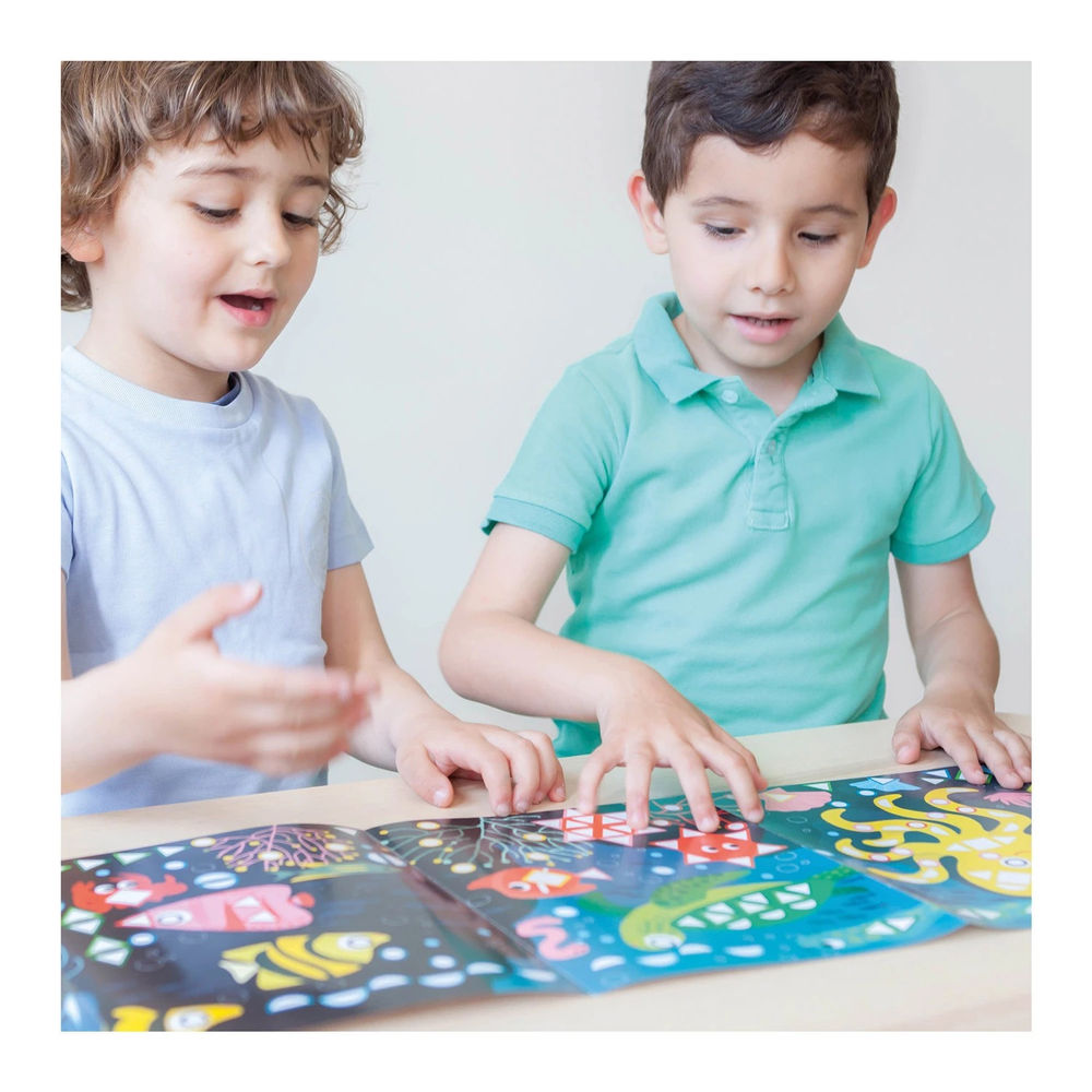 Sticker Panorama Poster Aquarium