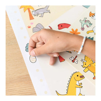 Sticker Kreativ Poster Dinosaurier