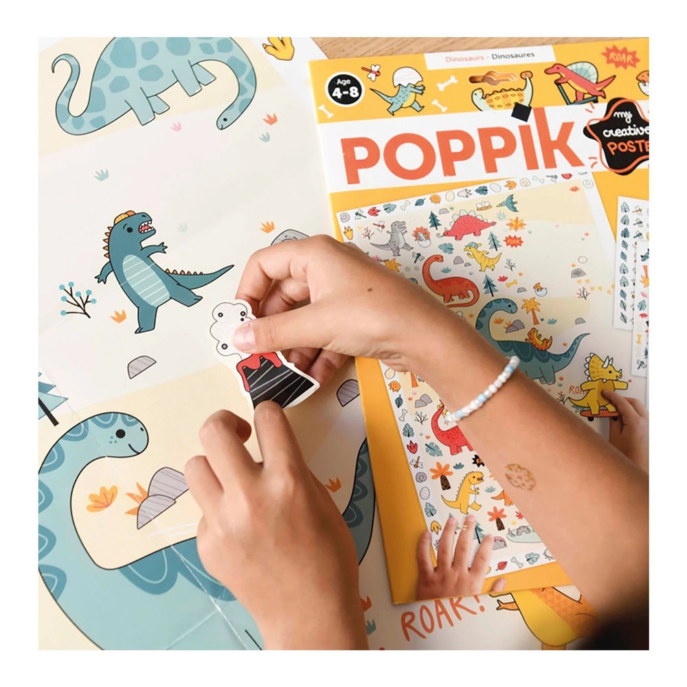 Sticker Kreativ Poster Dinosaurier