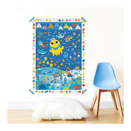 Poppik Autocollant Créatif Affiche Mer