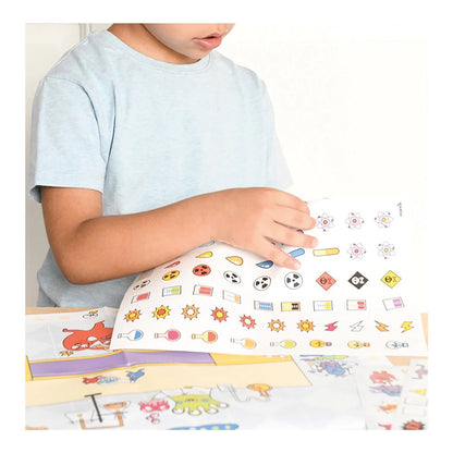 Sticker Kreativ Poster Verrücktes Labor