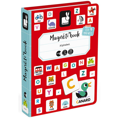 Janod Magnetic Book Alphabet, French