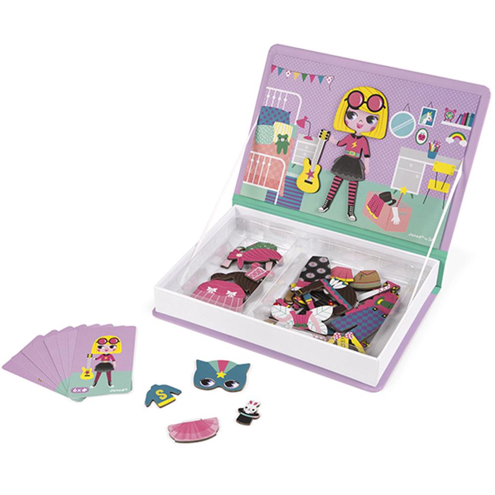 Janod Magnetic Book Costumes for Girls