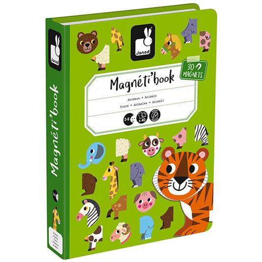 Janod Magnetbuch Tiere