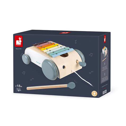 Janod Sweet Cocoon - Nachziewagen Xylophone