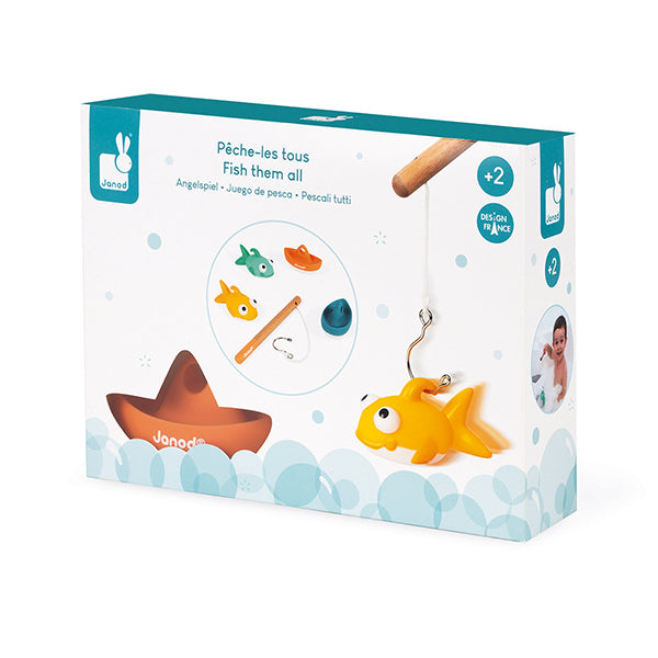 Janod Badeangelspiel Fische+Boote