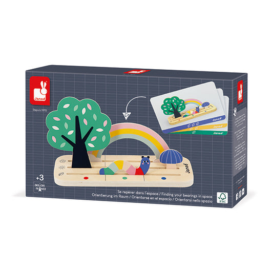 Janod educational game orientation in space