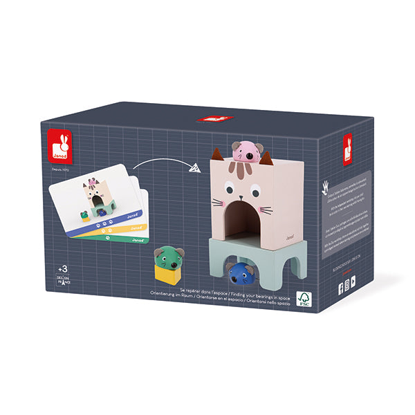 Janod Lernspiel Katze und Maus