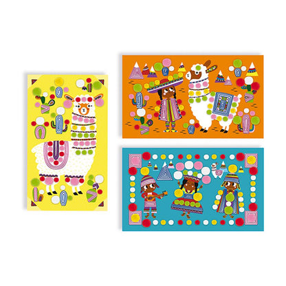 Les lamas de Janod Pompon