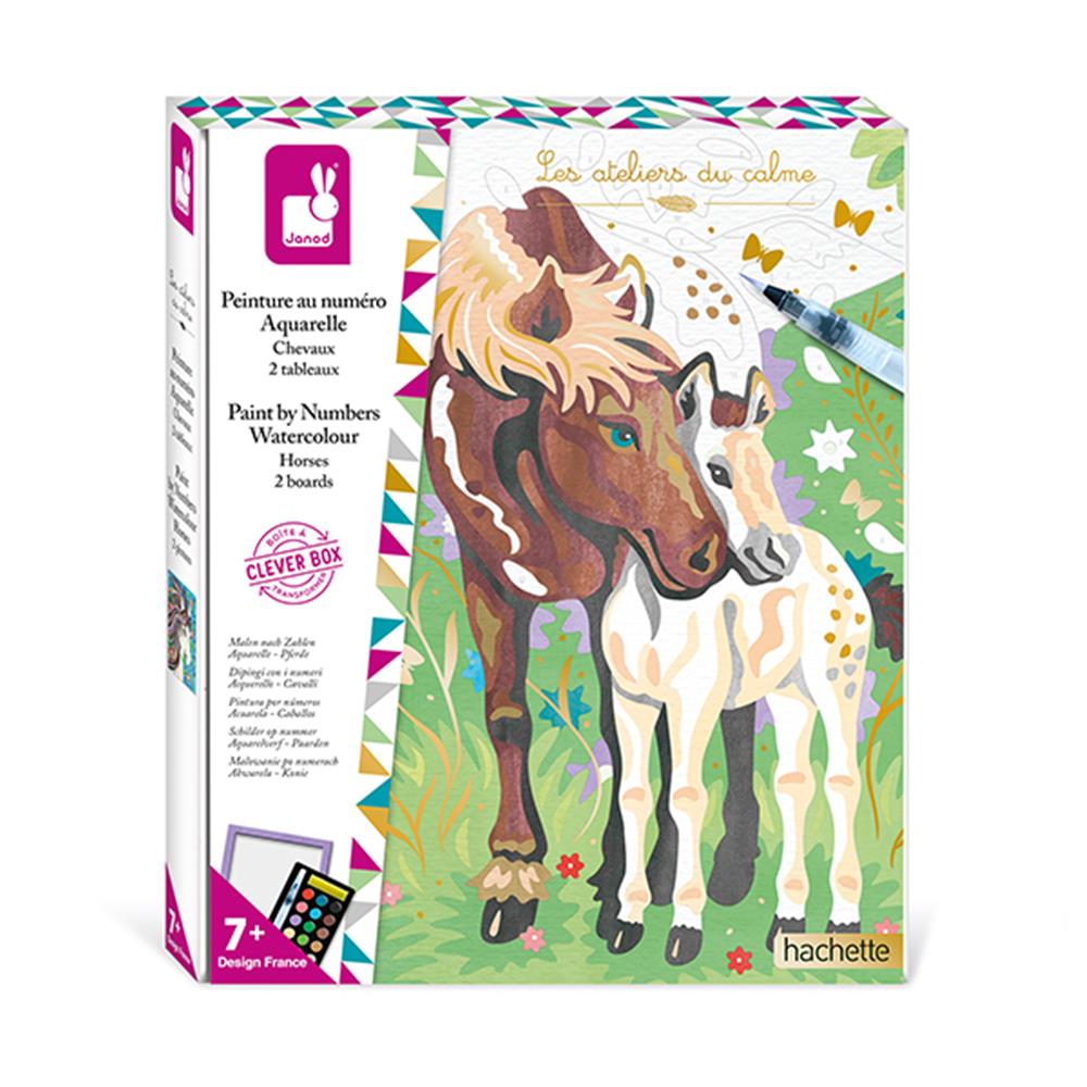 Janod Malen nach Zahlen Pferde