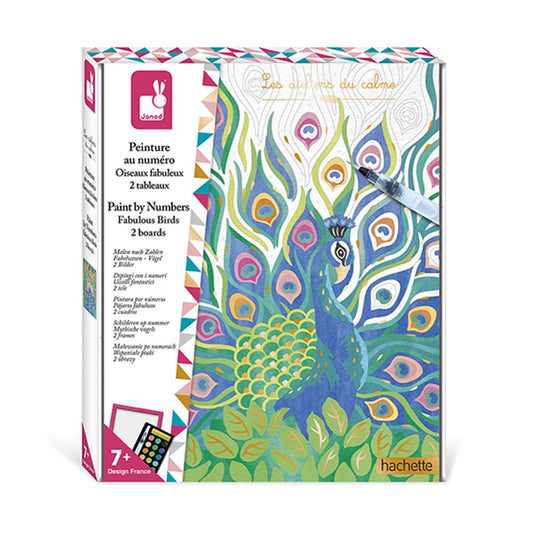 Janod Malen nach Zahlen Vögel