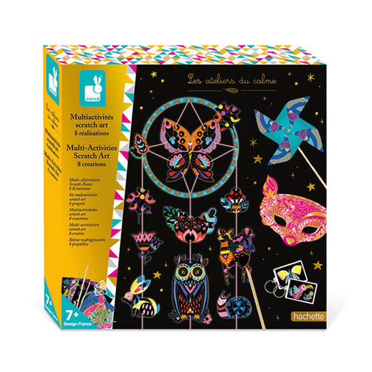 Janod Multi-Activities Scratch Art