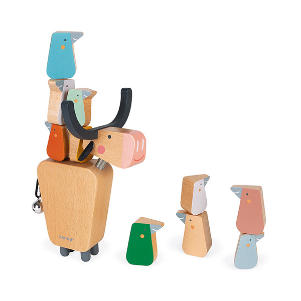 Janod stacking game Buffalo 11pcs
