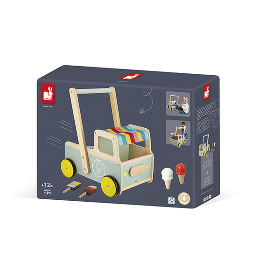 Chariot de marché aux glaces Janod Walker