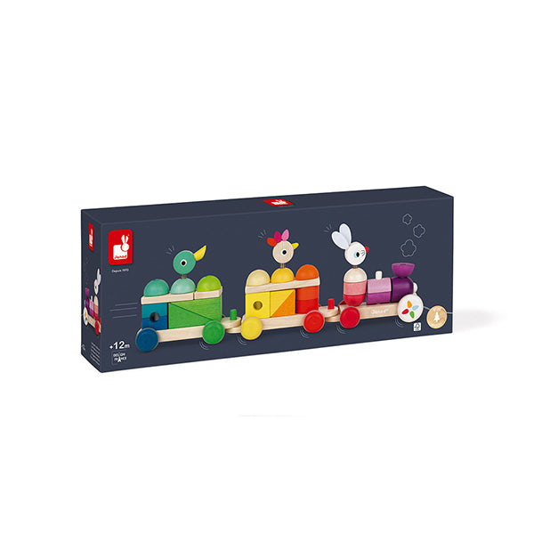 Janod Zigolos grosser bunter Zug