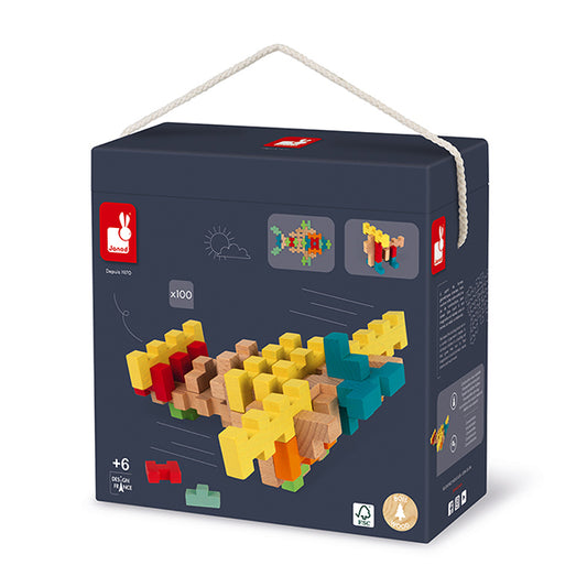 Janod construction set 100 pcs